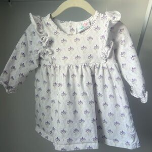 Stitchy Fish Lavendar Dress